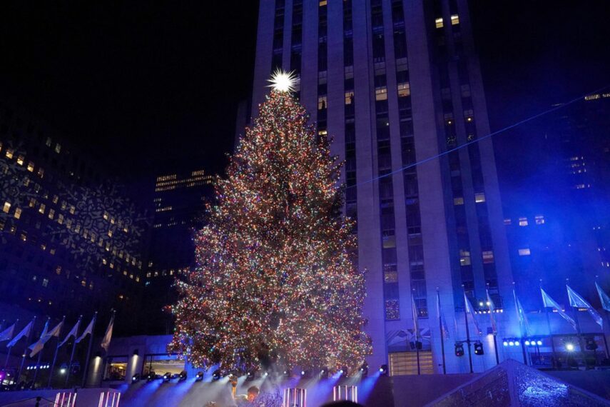 Rockefeller tree lighting