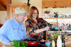 Ree Drummond and her father-in-law Chuck