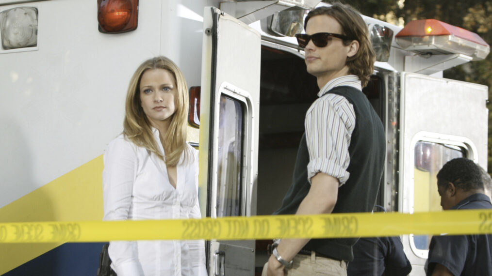 Criminal Minds A.J. Cook Matthew Gray Gubler