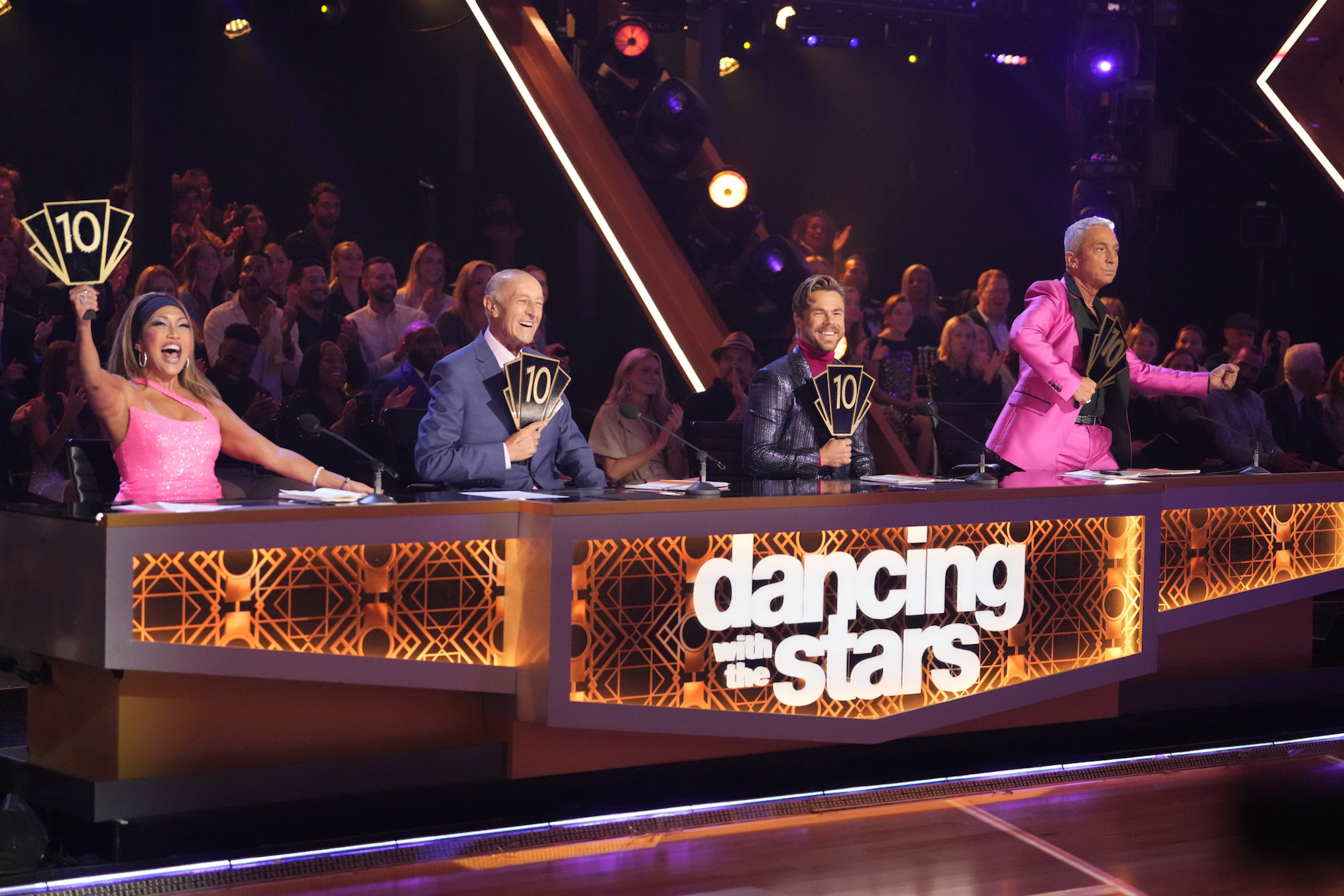 Carrie Ann Inaba, Len Goodman, Derek Hough, and Bruno Tonioli on 'Dancing With the Stars'