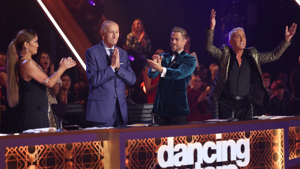 Carrie Ann Inaba, Len Goodman, Derek Hough, and Bruno Tonioli on 'Dancing With the Stars'