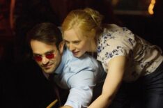 Charlie Cox and Deborah Ann Woll in 'Daredevil'