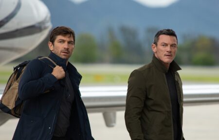 Michiel Huisman and Luke Evans in 'Echo 3'