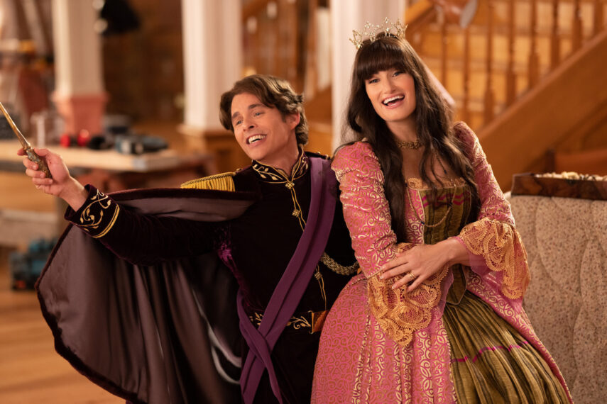 James Marsden and Idina Menzel in 'Disenchanted'