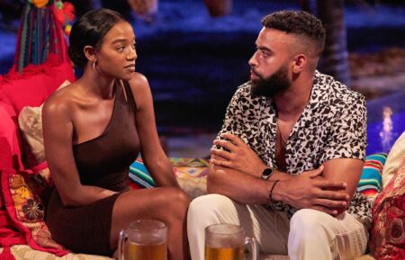 Eliza Isichei and Justin Glaze in 'Bachelor In Paradise' Season 8 Episode 12