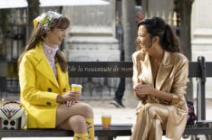 Lily Collins and Ashley Park in 'Emily in Paris' Season 3