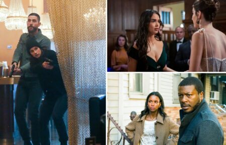 Zeeko Zaki and Missy Peregrym in 'FBI,' Vinessa Vidotto in 'FBI: International,' Edwin Hodge in 'FBI: Most Wanted'