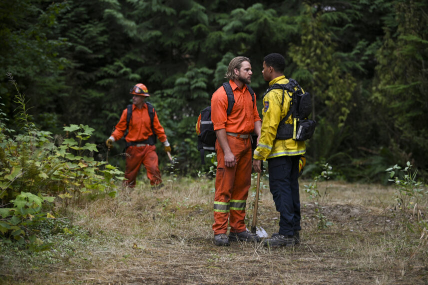 Max Thieriot and Jordan Calloway in Fire Country - 'Like Old Times'