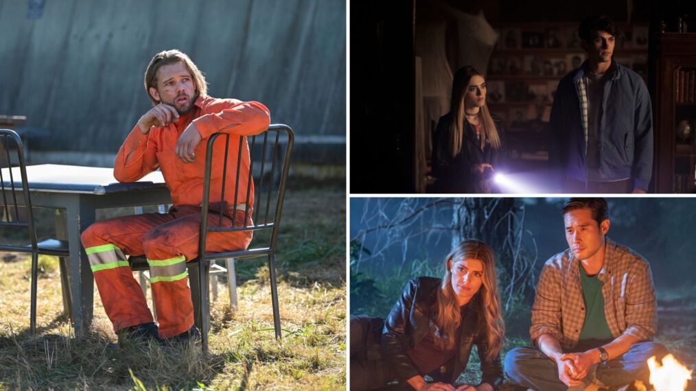 Max Thieriot in 'Fire Country,' Meg Donnelly and Drake Rodger in 'The Winchesters,' Caitlin Bassett and Raymond Lee in 'Quantum Leap'