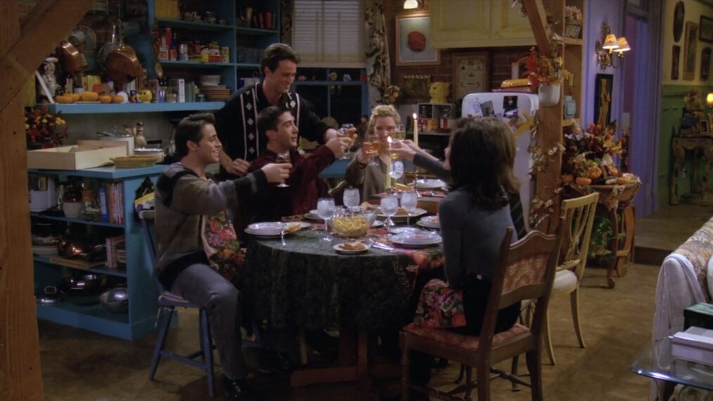 Season 1 Thanksgiving episode of 'Friends'