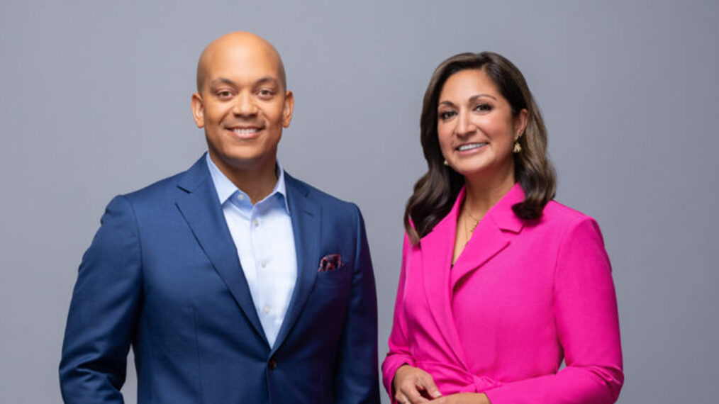 Geoff Bennett and Amna Nawaz of PBS NewsHour