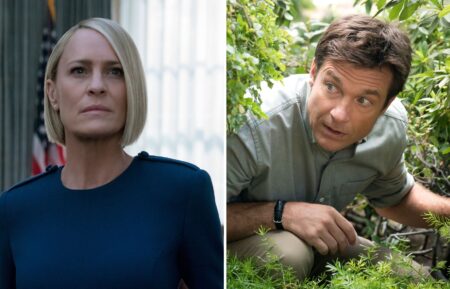 Robin Wright in 'House of Cards' and Jason Bateman in 'Arrested Development'