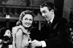 Donna Reed and James Stewart in 'It's a Wonderful Life'