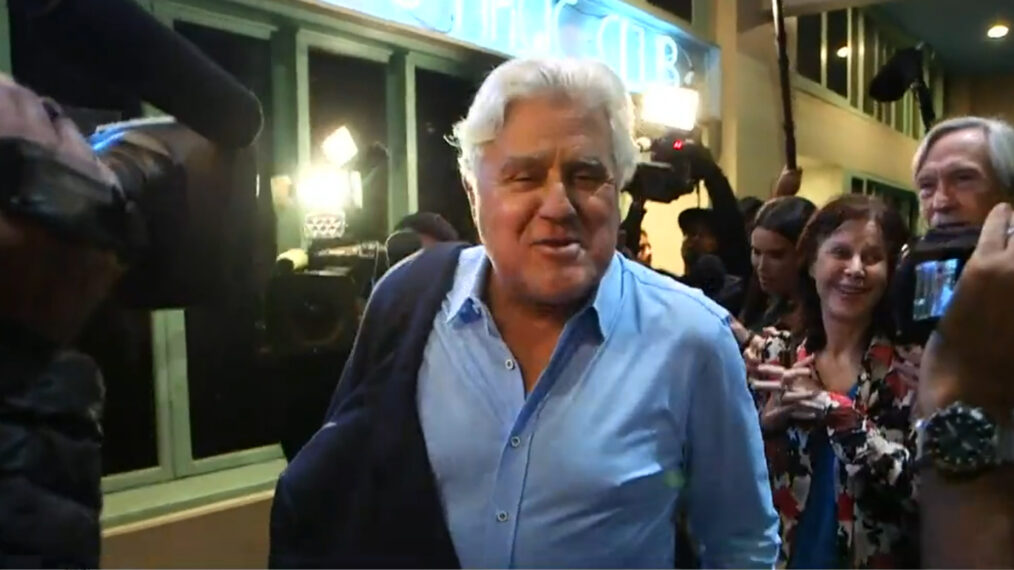 Jay Leno Wisecracks About Burn Injuries at Comedy Gig After