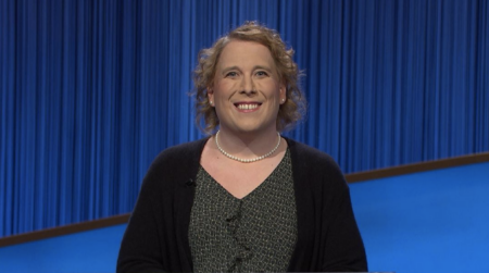 Amy Schneider in 'Jeopardy!'
