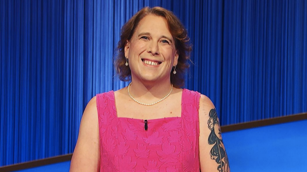 Amy Schneider in 'Jeopardy!'