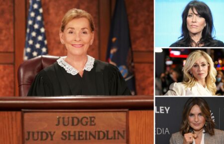 Judge Judy Sheindlin, Katey Sagal, Judith Light, and Mariska Hargitay