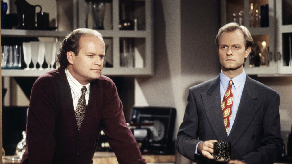 Kesley Grammer and David Hyde Pierce in 'Frasier'