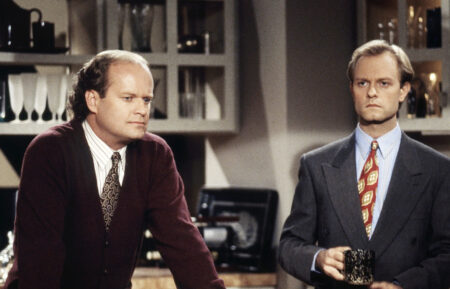 Kesley Grammer and David Hyde Pierce in 'Frasier'