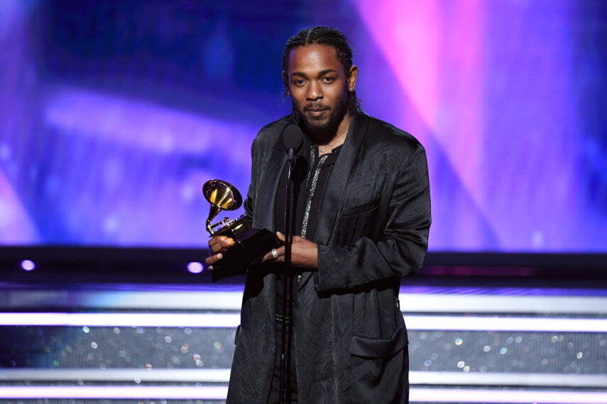 Kendrick Lamar at 60th Grammy Awards