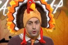 Kieran Culkin as a Thanksgiving turkey for 'Saturday Night Live'