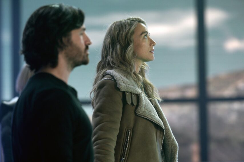 Eoin Macken and Natalie Zea in 'La Brea' Season 2