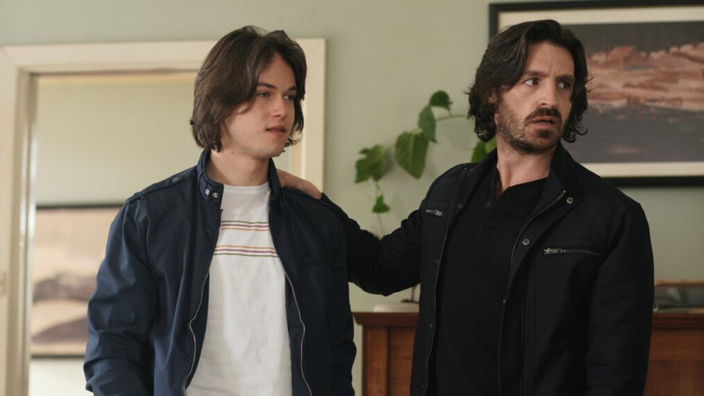 Jack Martin and Eoin Macken in 'La Brea'