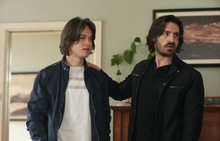 Jack Martin and Eoin Macken in 'La Brea'