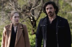 Melissa Neal and Eoin Macken in 'La Brea' Season 2