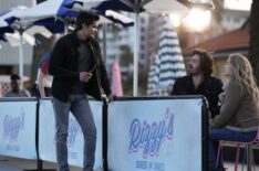 Nicholas Gonzalez, Eoin Macken, and Natalie Zea in 'La Brea' Season 2