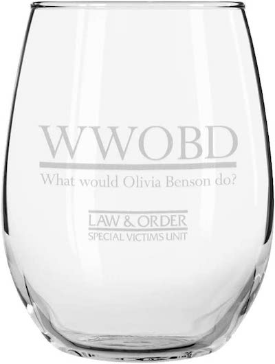 Law & Order: SVU WWOBD Stemless Wine Glass