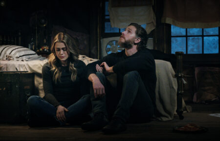 Melissa Roxburgh and Josh Dallas in 'Manifest'