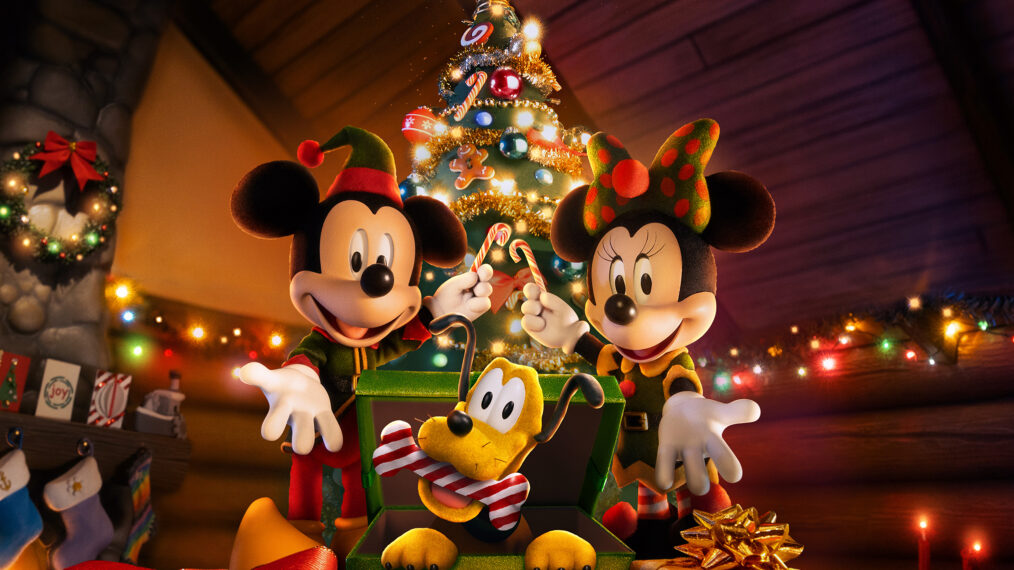 Mickey Mouse, Pluto, Minnie Mouse - 'Mickey Saves Christmas'
