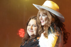 Beth Ditto and Anna Friel in 'Monarch'
