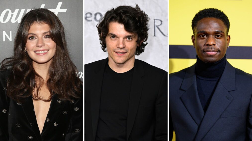 Emily Bader, Edward Bluemel, and Jordan Peters for 'My Lady Jane'