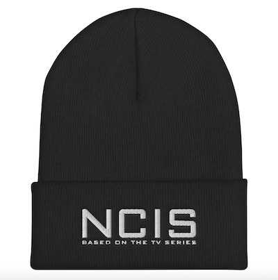 Bestickte Mütze mit NCIS-Logo