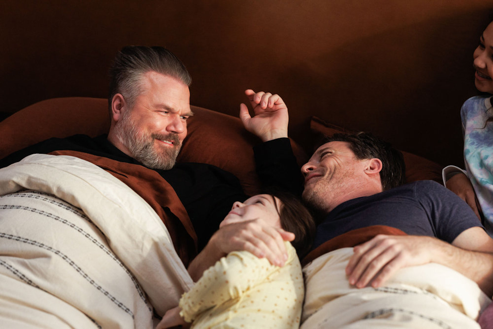 Tyler Labine and Mike Doyle in 'New Amsterdam'