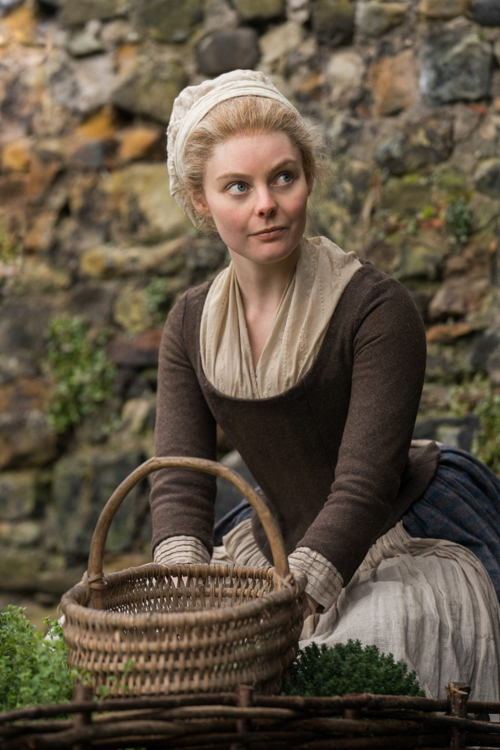 Nell Hudson as Laoghaire in 'Outlander'