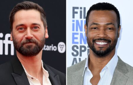 Ryan Eggold and Isaiah Mustafa