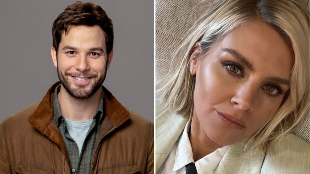 Skylar Astin; Eliza Coupe