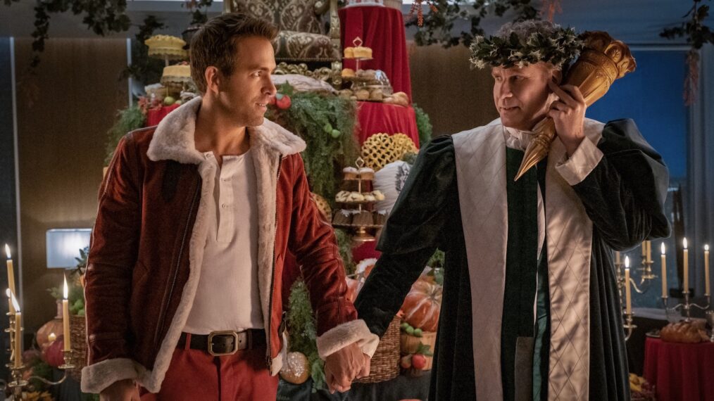 Ryan Reynolds and Will Ferrell in 'Spirited'