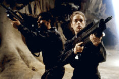 Starship Troopers - Patrick Muldoon and Denise Richards