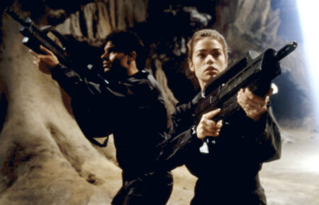 Starship Troopers - Patrick Muldoon and Denise Richards