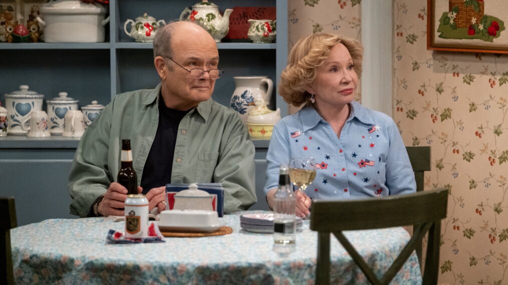 Kurtwood Smith and Debra Jo Rupp in 'That '90s Show'