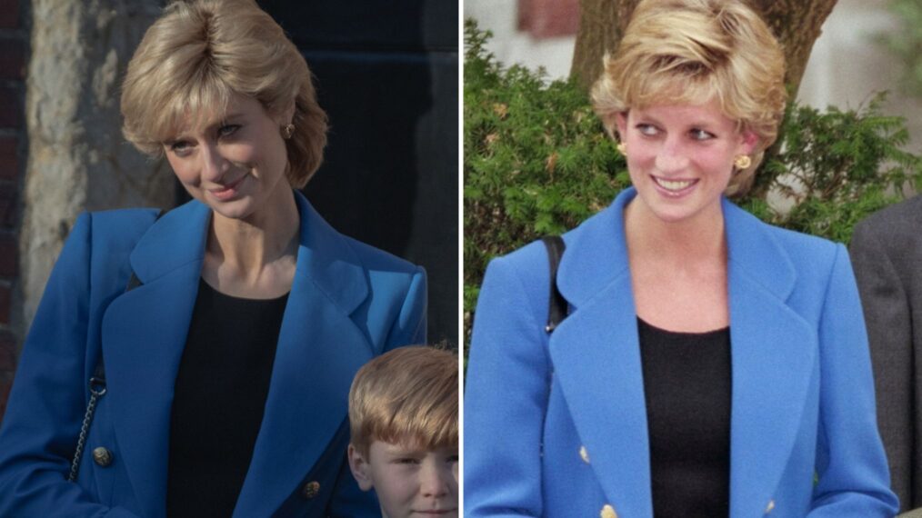 Elizabeth Debicki as Princess Diana in 'The Crown'