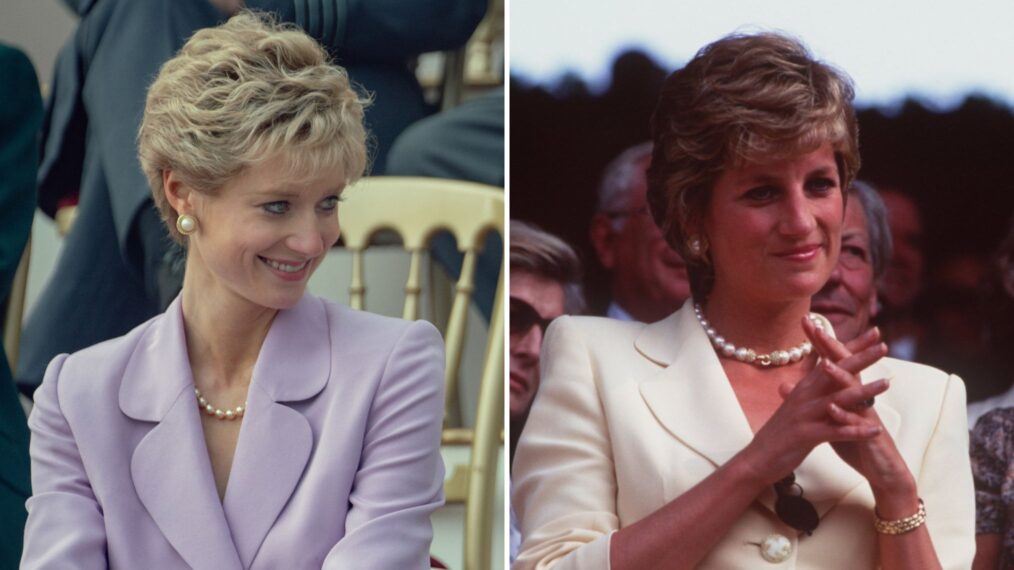 Elizabeth Debicki as Princess Diana in 'The Crown'