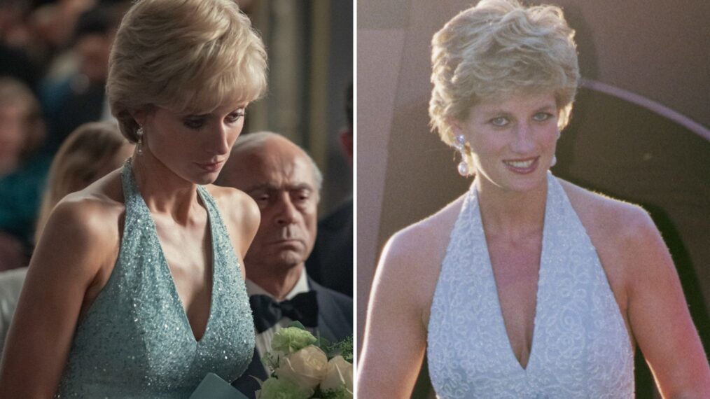 Elizabeth Debicki as Princess Diana in 'The Crown'