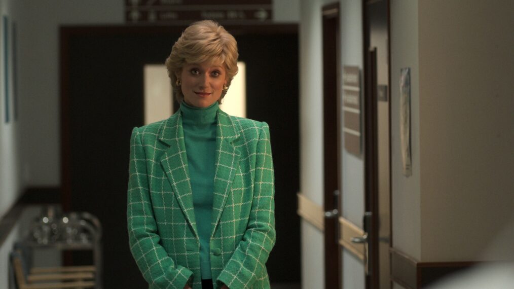 Elizabeth Debicki as Princess Diana in 'The Crown'