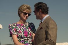 Elizabeth Debicki and Dominic West in 'The Crown'