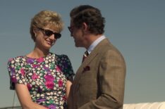 Elizabeth Debicki and Dominic West in 'The Crown'